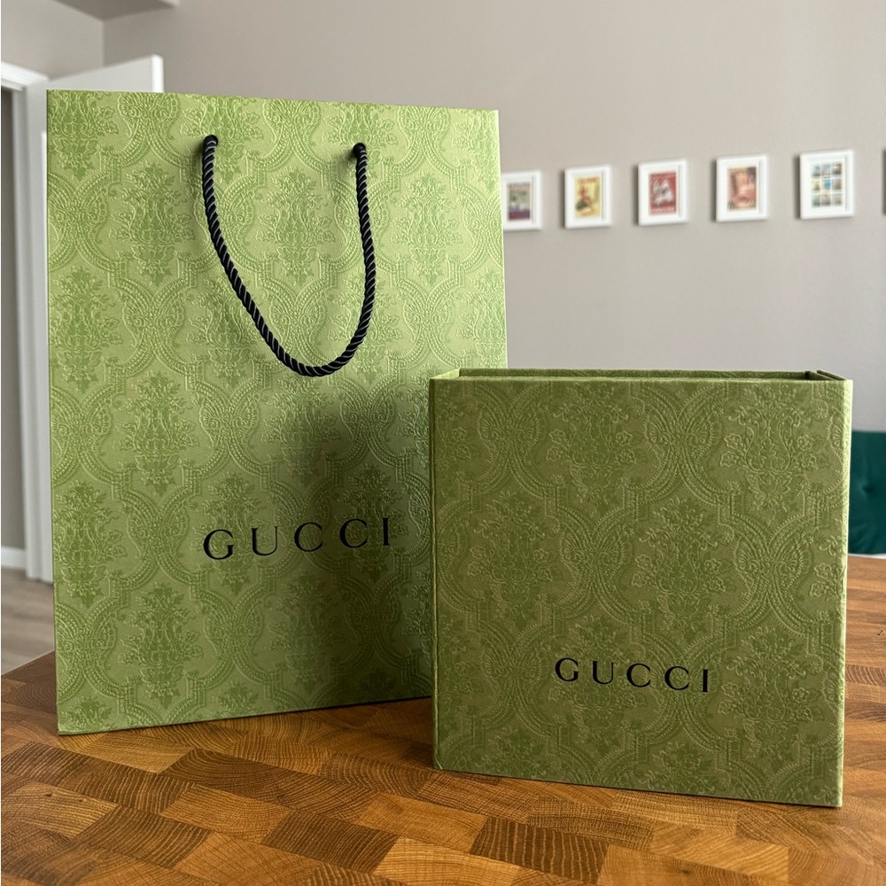 Gucci Shopping Bag, Box, Dust bag